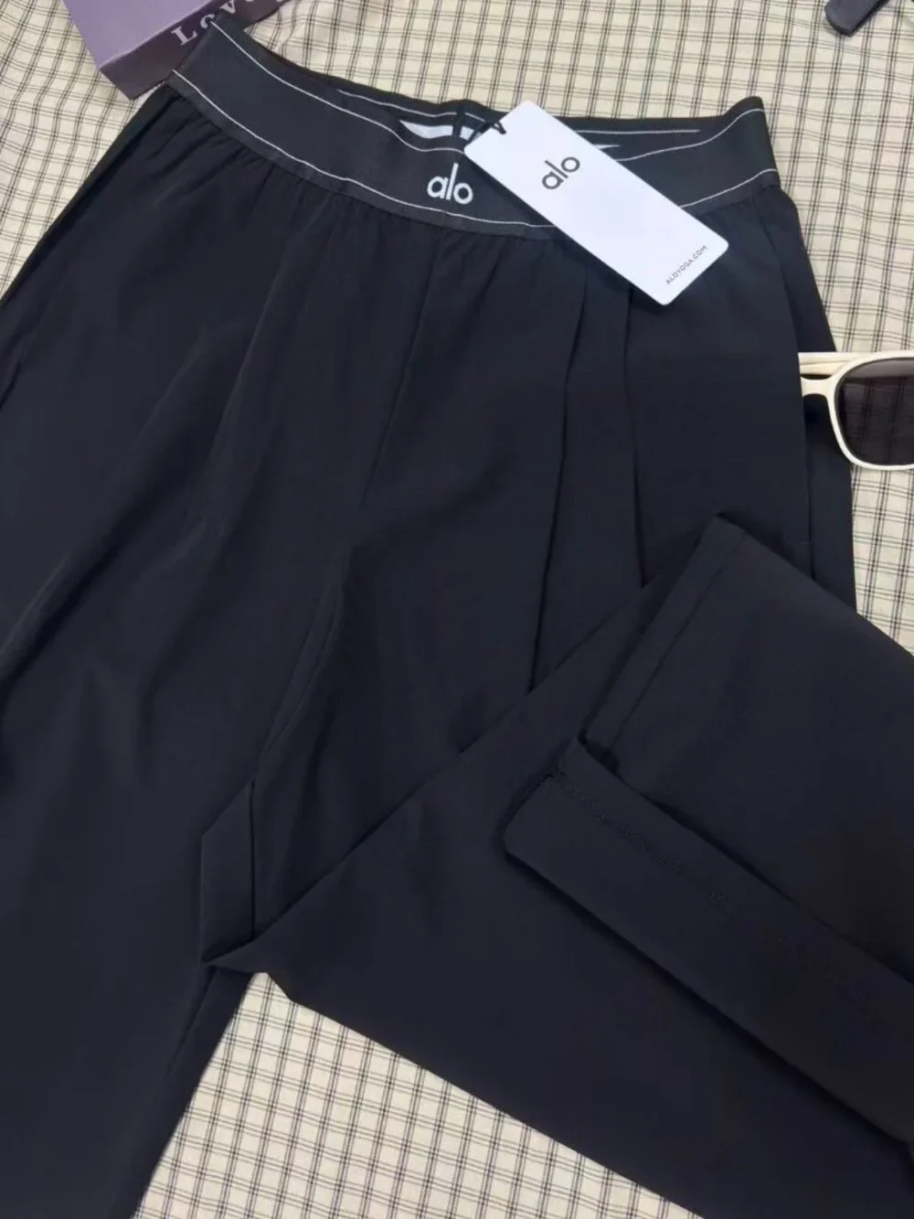 ALO Yoga🛶NWT Suit Up Trouser Black 30